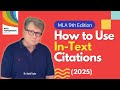 Citations and MLA Formatting Concepts