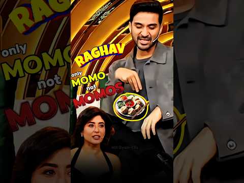 "Momo" सबकी " L " लगादी 🤣😂 ll Ft. @SETIndia  #shorts #raghavjuyal #tv #momos #roast #comedy#yt#viral