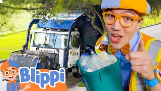 Garbage Truck Groove🚛| Blippi Songs 🎶| Educational Songs For Kids
