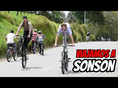 asi fue el viaje de medellin a sonson en la buseta, solo ciclax 2025