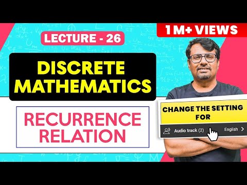 Recurrence Relation | Solution of Recurrence Relation | Discrete Mathematics by Gp sir