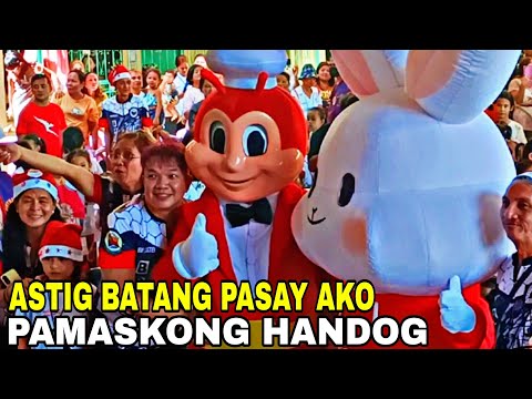 PAMASKONG HANDOG BIDA ANG SAYA PAGLABAS NI JOLLIBEE MGA BATA TUWANG TUWA ASTIG BATANG PASAY AKO