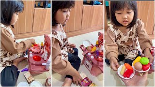 Rania main masak masakan 