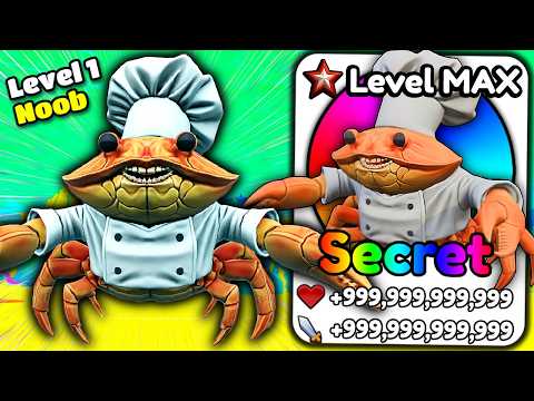 Starting Over as NOOB with Only Chef Crabracadabra in Brainrot Evolution (Roblox)