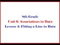Scatter Plots and Data Analysis
