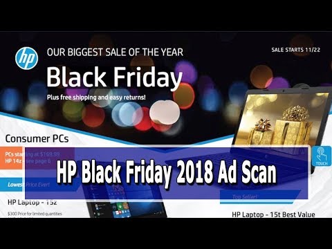 HP Black Friday 2018 Ad Scan - All Doorbuster Deals