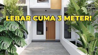 GAK MASUK AKAL! Lebar Cuma 3 Meter Ini Isinya Bikin Tetangga Iri Dengki
