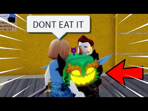 Karen wants Dragon Fruit, so I ate it in front of her (Blox Fruits)