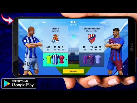 LANÇAMENTO!!! SAIU O MELHOR JOGO DE FUTEBOL ANDROID COM GRAFICOS DE CONSOLES PARA TODOS CELULARES
