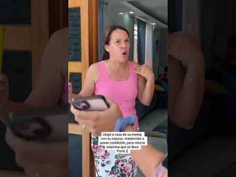 Llegó a casa de su mamá, con su esposo, mantenido a poner condición❤️ #short #shorts