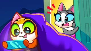 Go to Sleep Early | Don't Stay Up Late | Useful Cartoons for Toddlers | Purr-Purr