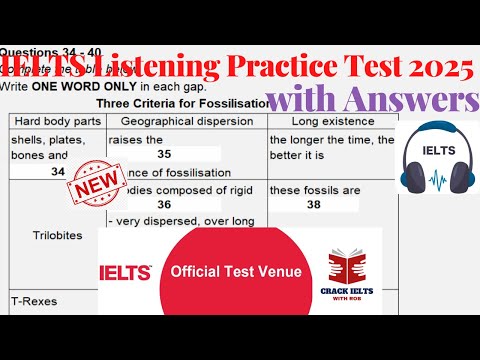 IELTS Listening Actual Test 2025 with Answers | July Exam