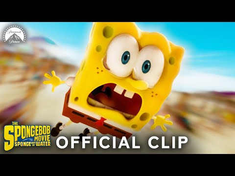 SpongeBob Out of Water & Inside The Real World - Full Scene