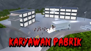 KARYAWAN PABRIK || HORROR MOVIE SAKURA SCHOOL SIMULATOR