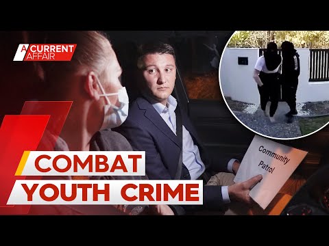 Vigilantes patrol Queensland streets after youth crime spree | A Current Affair