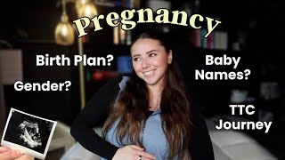 Pregnancy Q&A | birth plan, baby names, gender 💙🩷