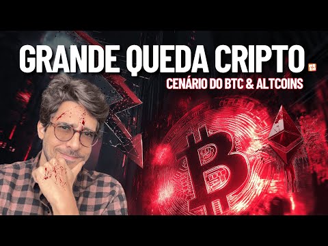 BTC & MERCADO CRIPTO DESABAM! O QUE ISSO PODE SIGNIFICAR PARA AS ALTCOINS?