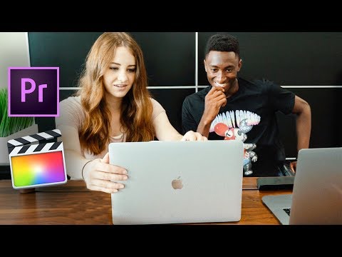 NEW MACBOOK with MKBHD | Adobe Premiere VS Final Cut