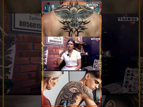 40000-க்கு Tattoo போட்டோம் | Pooja Tatoo interview