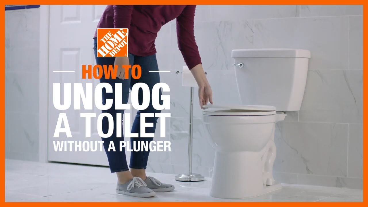 How to Unclog a Toilet Without a Plunger