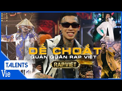 Hành trình trở thành Quán quân của DẾ CHOẮT | Rap Việt 2020