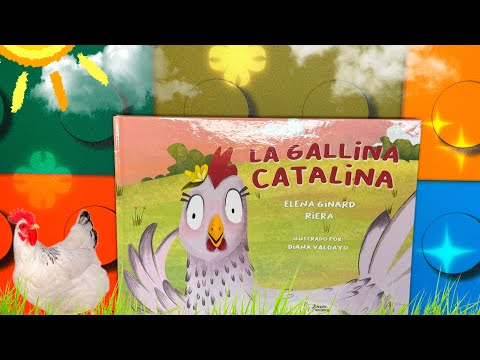 Cuentos infantiles en español; La gallina Catalina libro infantil en español