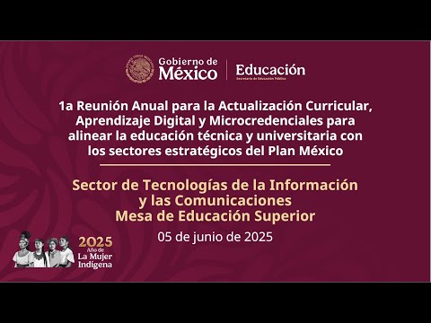 Sector de Tecnologías de la Información y las Comunicaciones – Mesa de Educación Superior