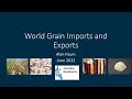 Global Grain Trade and Food Security
