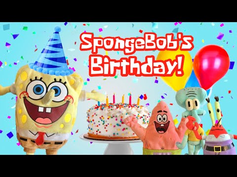 SpongeBob's Birthday! - SpongePlushies