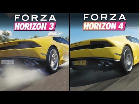 Forza Horizon 4 vs Forza Horizon 3 | Direct Comparison