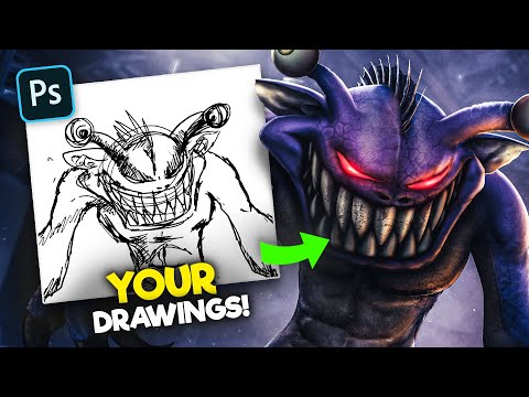 Photoshopping YOUR Drawings! | Realistified! S1E5