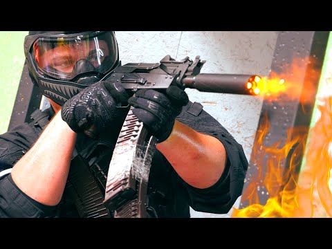 Beware My Tiny AK - SO MUCH FREAKING FUN! (LCT MOE At High Ground Airsoft)