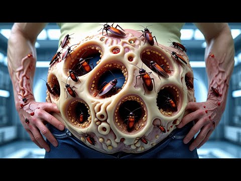 ASMR Man Hand Treatment Insects, Bees & worm Cleaning  | severely injured animation | Unmute asmr