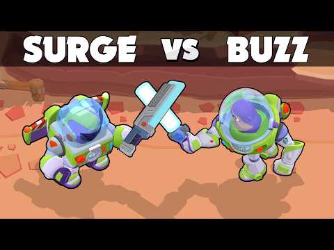 SURGE vs Buzz Lightyear ⭐ Toy Story X Brawl Stars