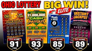 4 Ohio Lottery Tickets, 2 ELITE Scores… Which One Hit BIG?