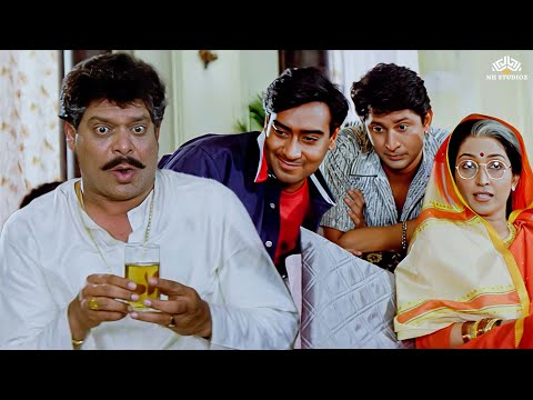 ससुर को पिलाया गौमूत्र और खिलाया कुत्ते का घोष | Ajay Devgn, Arshad Warsi | Best Comedy