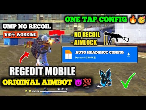 Free Fire max Auto headshot config file🎯 Ob46 Latest Aimbot+Aimlock RUOK FF‼️Macro Antiban Script