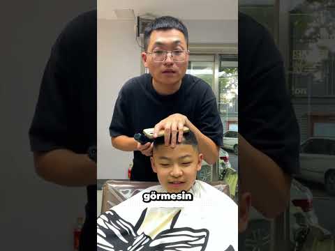 Saçıma ne yaptın abi! 😂✂️