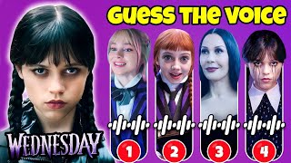 Guess 🖤Wednesday Season 2 by Voice 🎀 | Evie Templeton, Joanna Lumley (Netflix Movie 2025)