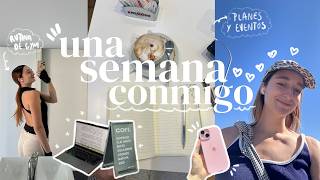 mi vida en madrid 🏠 trabajar en casa, se rompe mi móvil, planes a solas & mi rutina de gym⭐️ #weekly