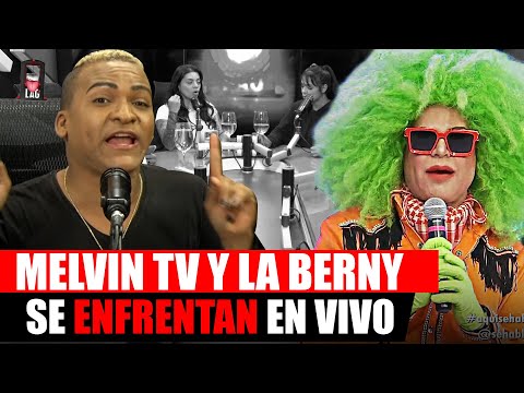 MELVIN TV SE COME CON YUCA A LA BERNY (LE ENVIA UNA AMENAZA LETAL)