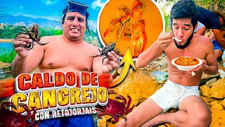 PESCANDO CANGREJO DE RIO Y LO HICIMOS EN CALDO CON RETOJORJAIS 🦀