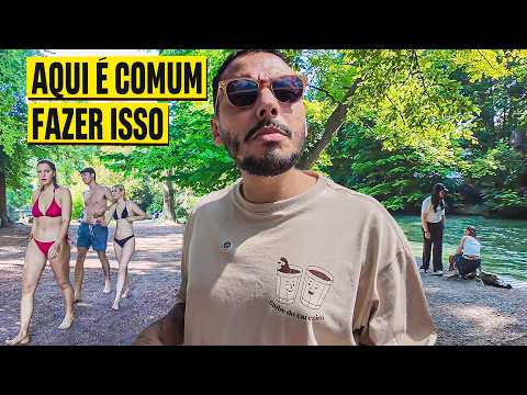 O VERÃO NA EUROPA É BEM DIFERENTE DO BRASILEIRO (em Munique, Alemanha)