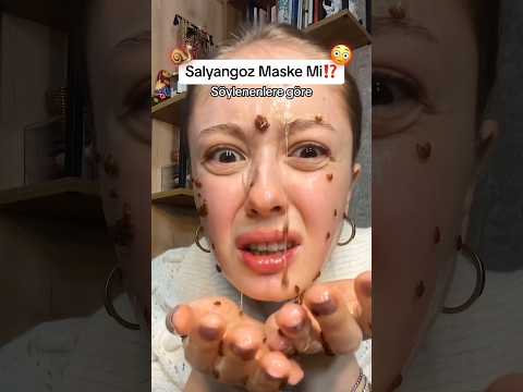 Sivilceye Son! Salyangoz Maskesi