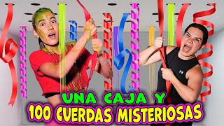 100 CUERDAS MISTERIOSAS (solo una para escapar) | Ana Emilia