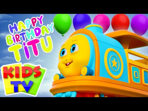 Titu Ka Birthday Aaya, टीटू का बर्थडे आया, Chuk Chuk Rail Gadi, Huffy Puffy Hindi Kids Songs