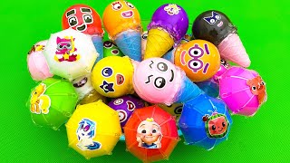 Looking For Numberblocks, Alphablocks In Cream Boxes With Colorful Slime
