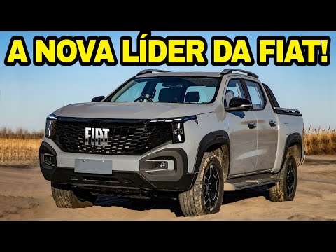 🚨NOVA PICAPE BRASILEIRA DA FIAT! Titano Ganhará Facelift e motor Diesel de 200 CV!