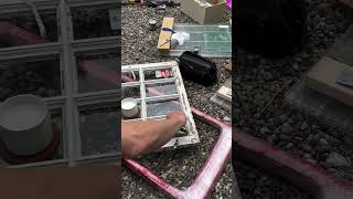 woodworking restauration old window