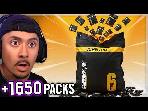 The BIGGEST Pack Opening in Rainbow Six History... (SIEGE X)